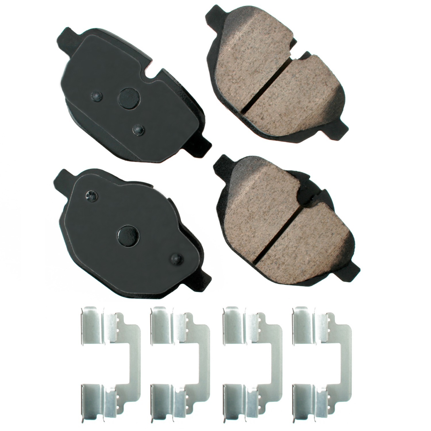 Disc Brake Pad Set Akebono EURO EUR1473