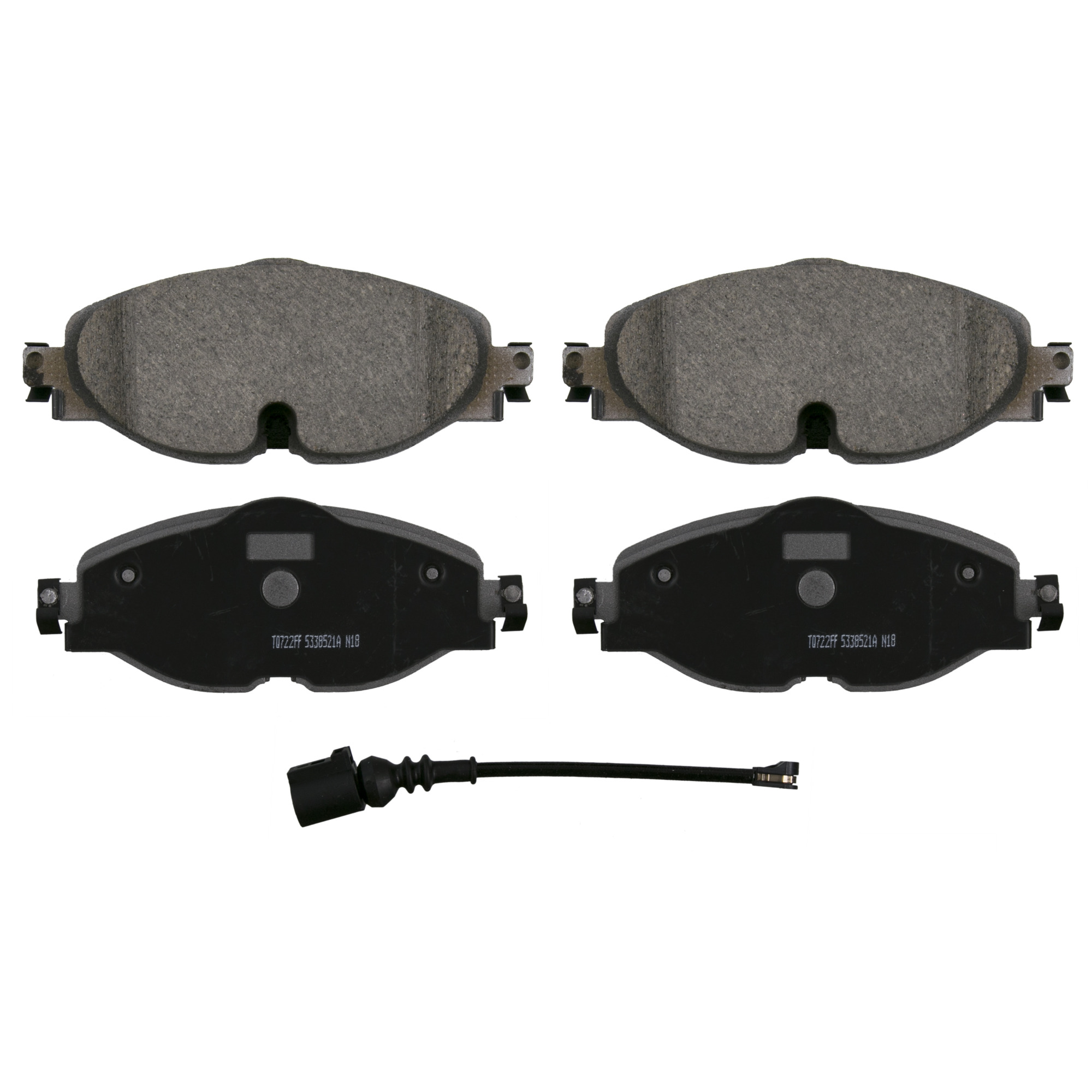 Disc Brake Pad Set Wagner Brake QC1760