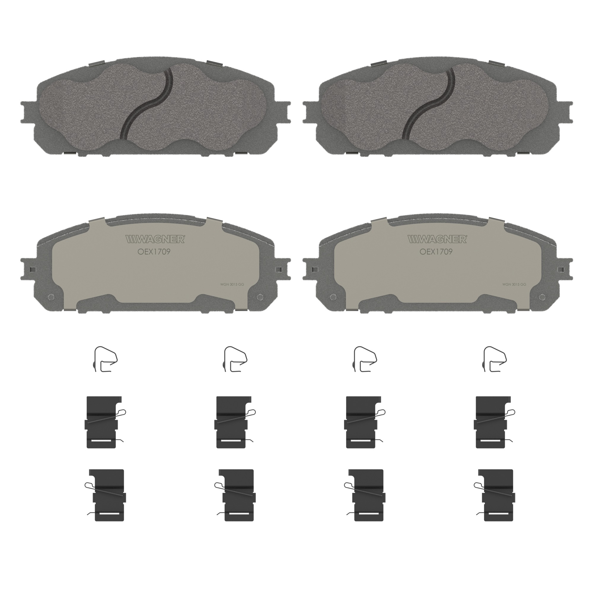 Disc Brake Pad Set Wagner Brake OEX1709