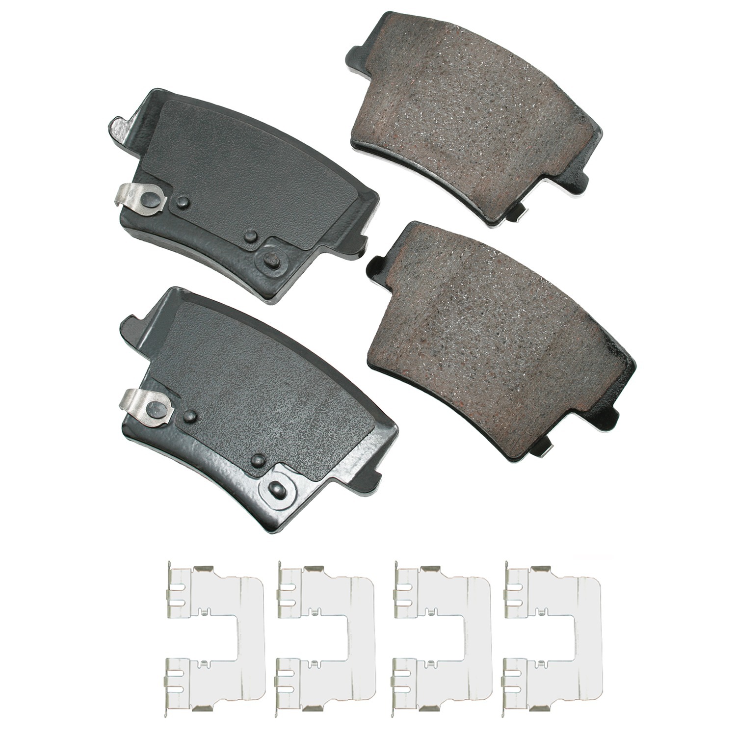 Disc Brake Pad Set Akebono ProACT ACT1057