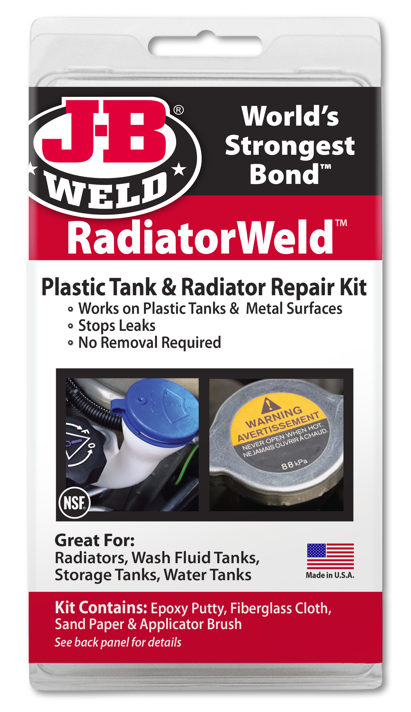 Radiator Kit J-B Weld 2120