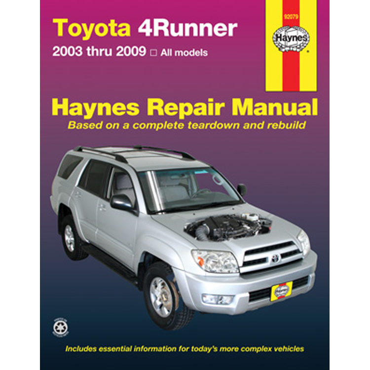 Technical Specification Book Haynes 92079