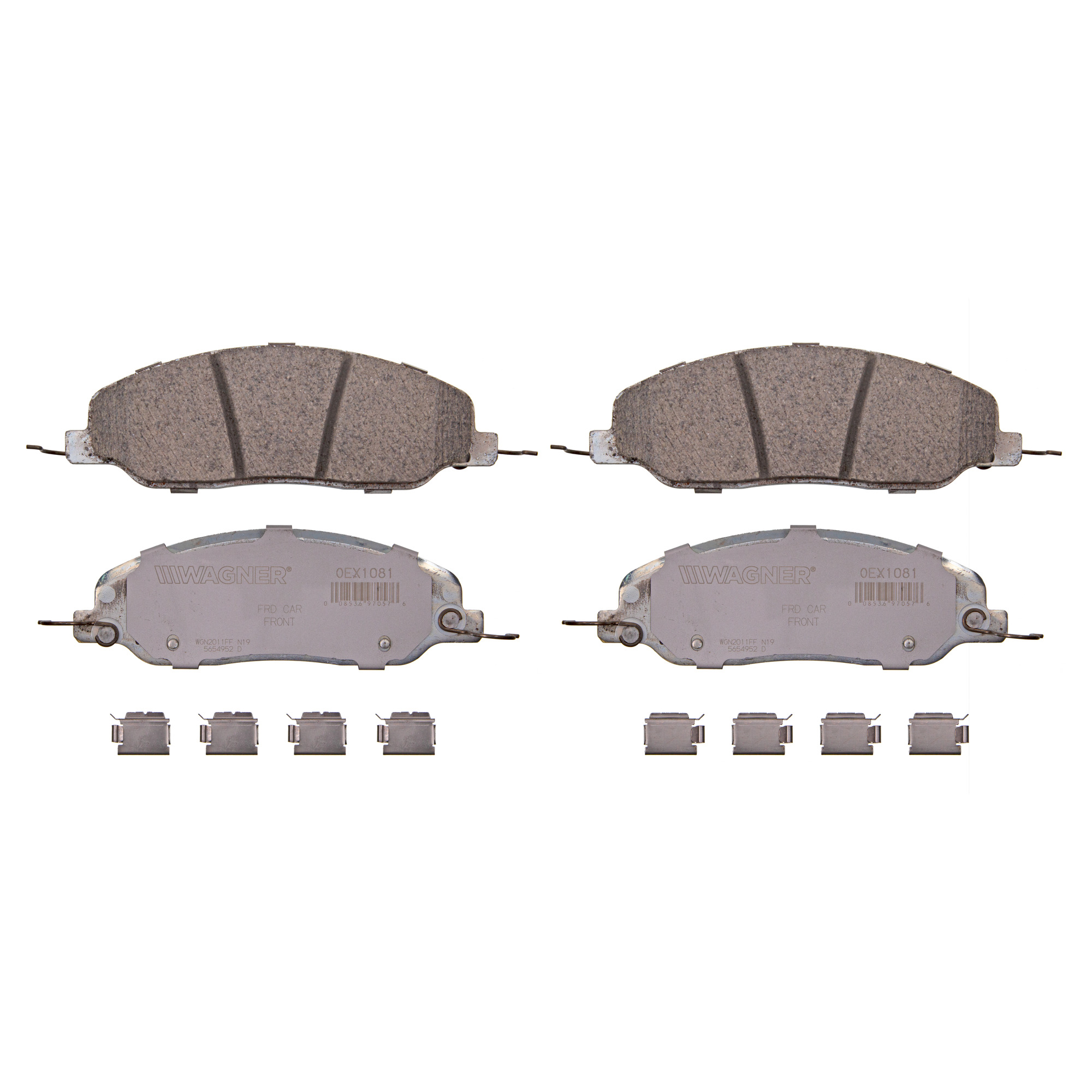 Disc Brake Pad Set Wagner Brake OEX1081