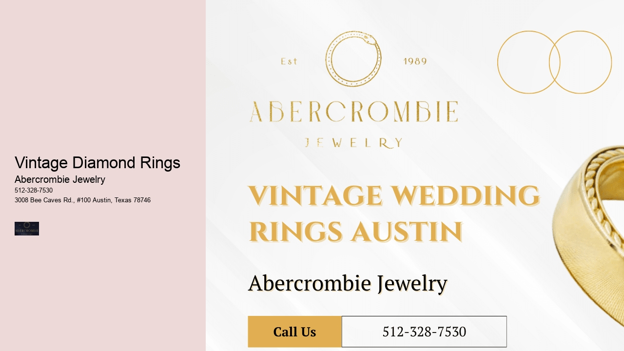 Vintage Diamond Rings Abercrombie Jewelry Vintage Diamond Rings