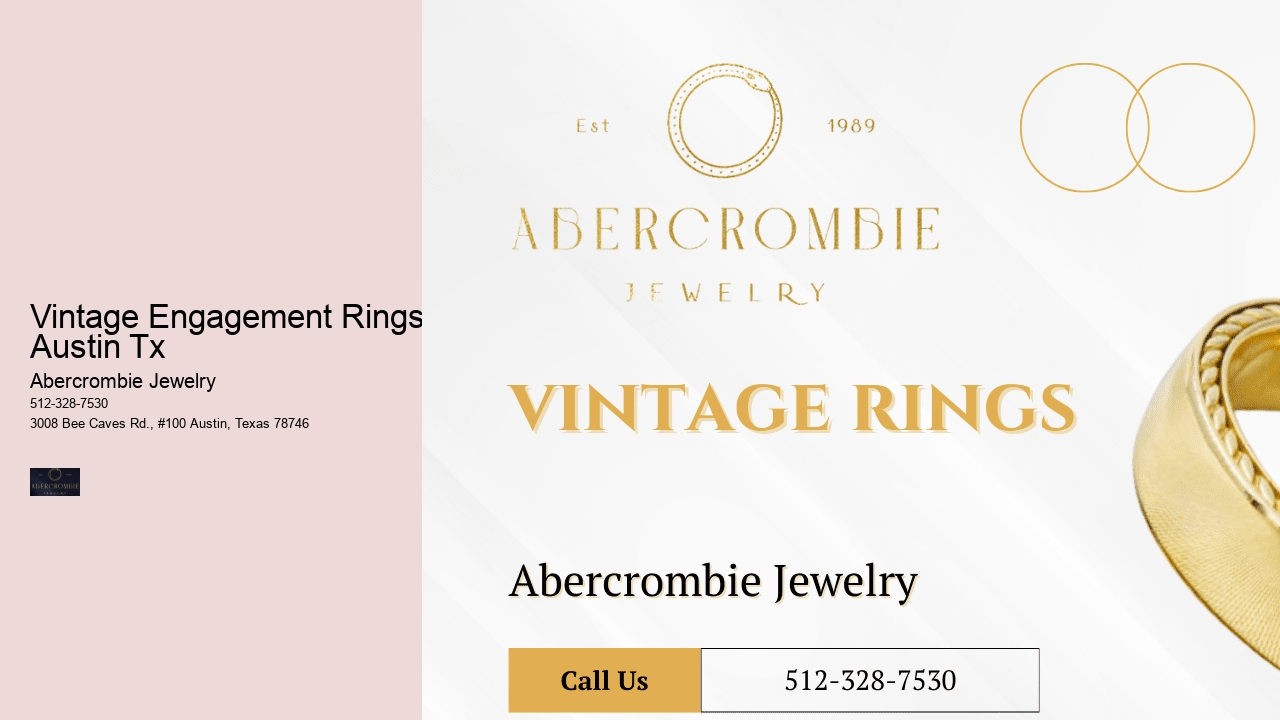 Vintage Engagement Rings Austin Tx