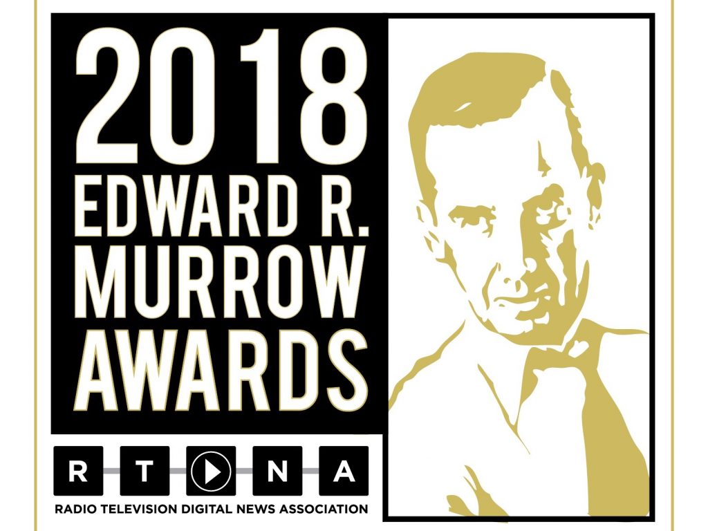 2018 Regional Edward R. Murrow Award Winners Announced