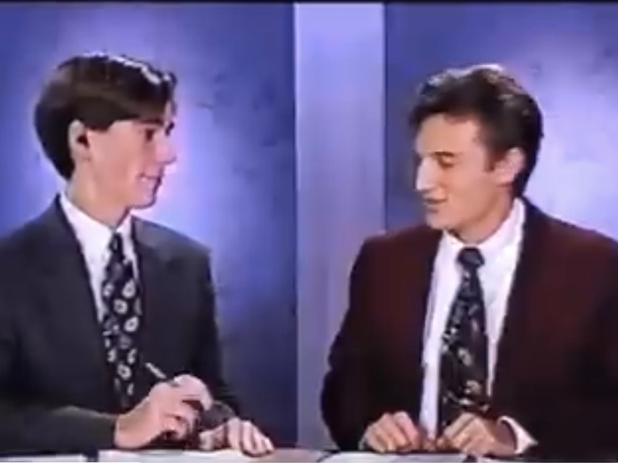 Wabc S Lee Goldberg And World News Tonight Anchor David Muir Look Like Babies In Throwback Pic
