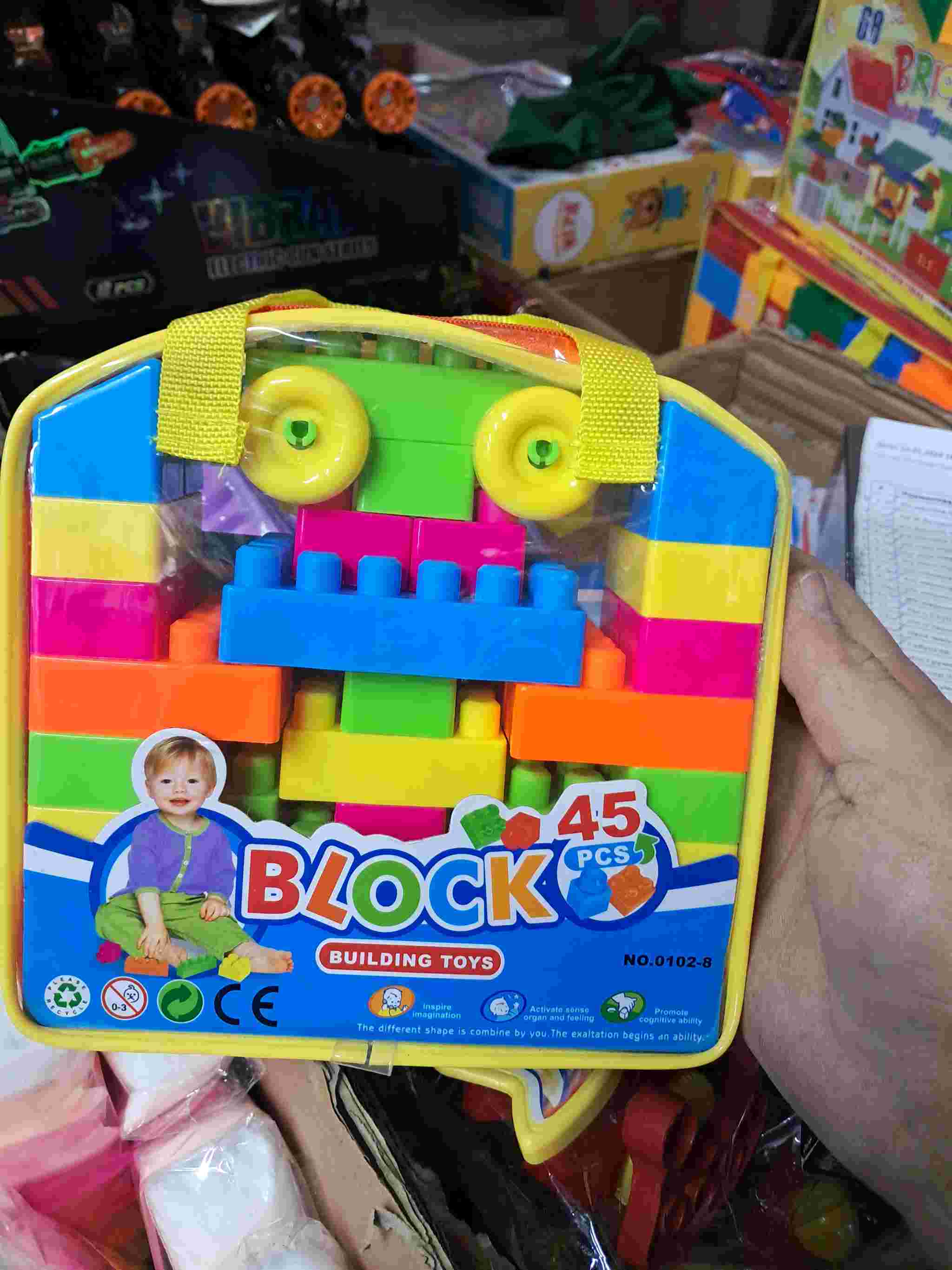 Конструктор 45pcs 0102-8. 18