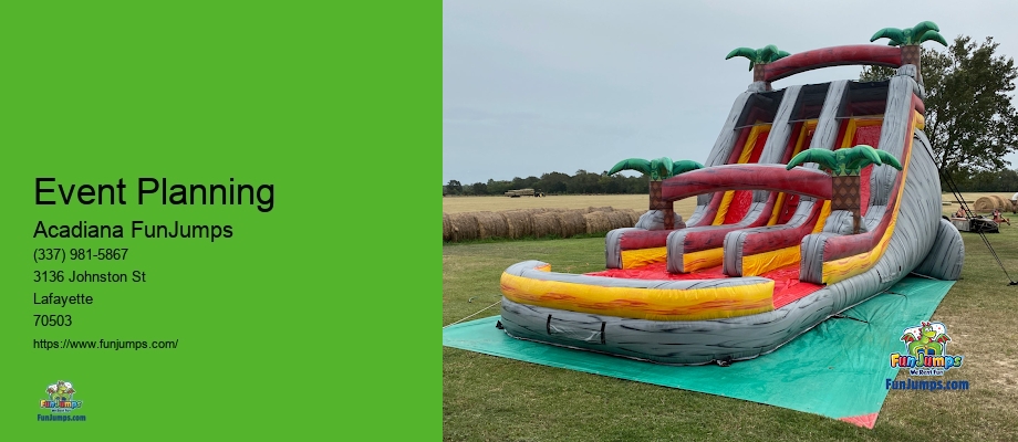 Outdoor Party Rentals Lafayette LA