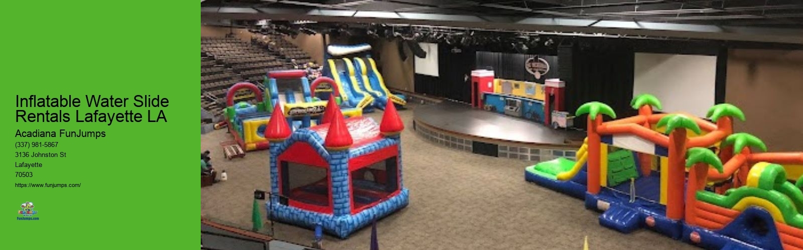 Inflatable Water Slide Rentals Lafayette LA