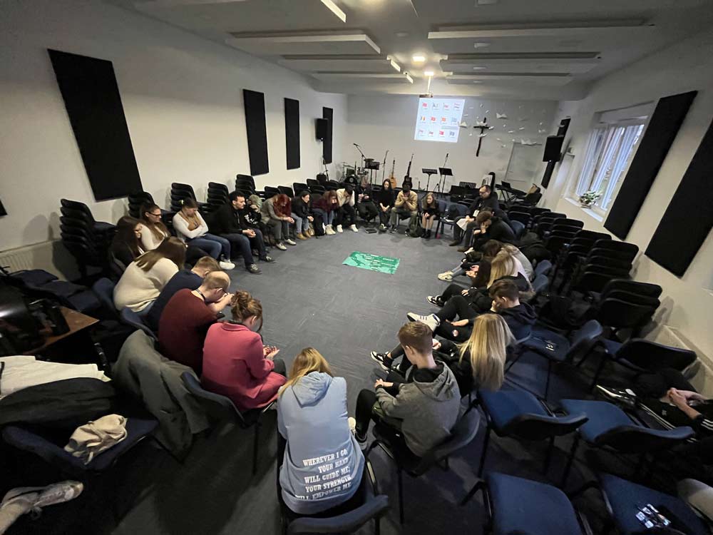 A break out session during the Youth Conference