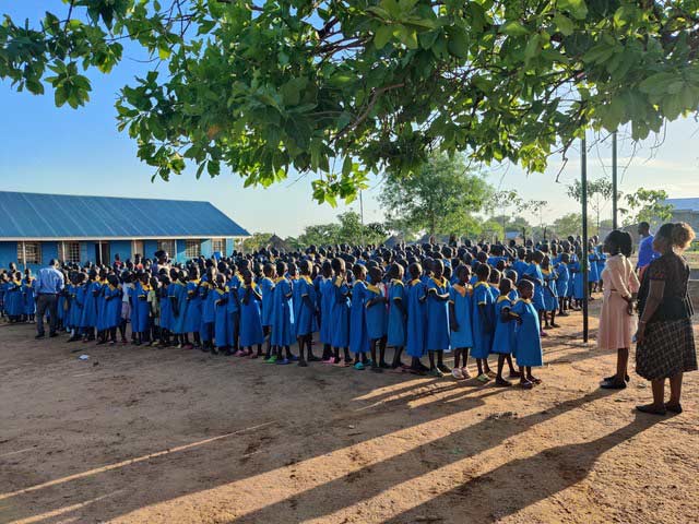 PEACE school kids