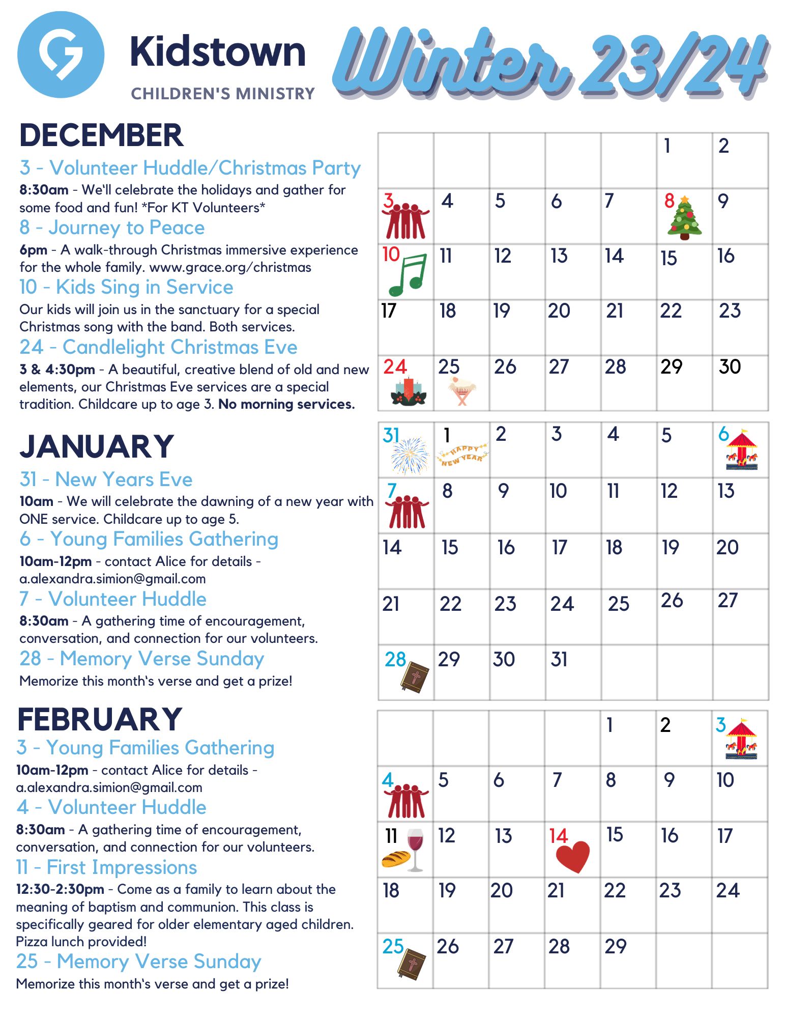 Wilmington Kidstown Grace Chapel