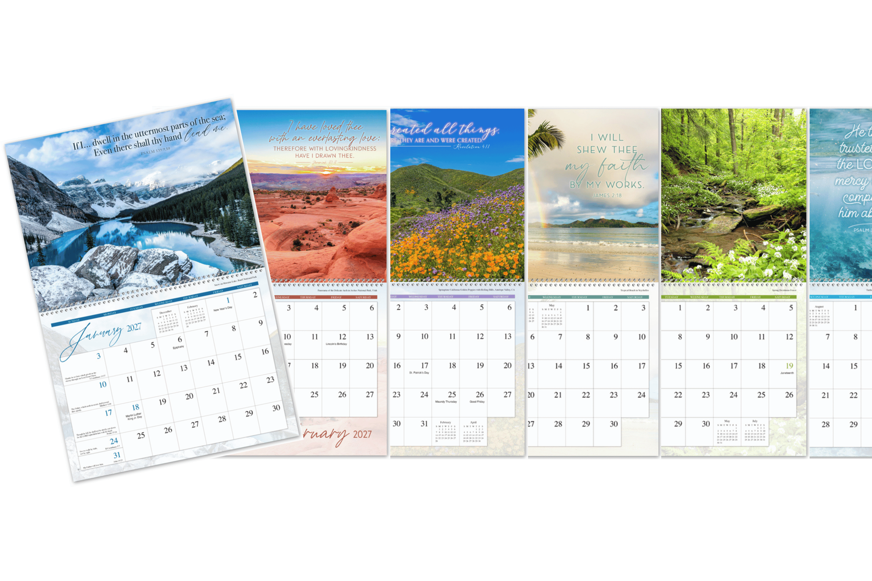 calendar displayed
