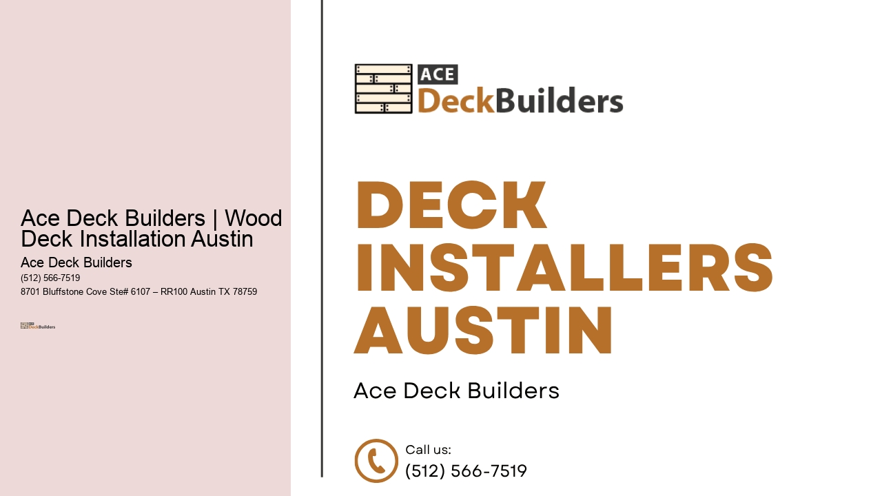 Ace Deck Builders | Wood Deck Installation Austin