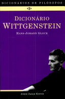 Capa do material com o título Dicionário wittgenstein do Autor Glock, Hans-Johann