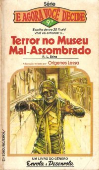 Capa do material com o título Terror no Museu mal-assombrado do Autor Enrola e Desenrola