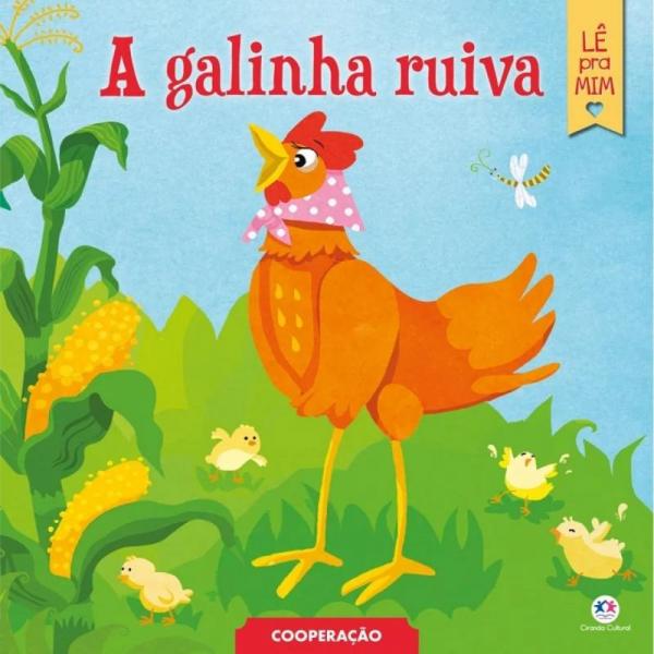Capa do material com o título A galinha ruiva do Autor 