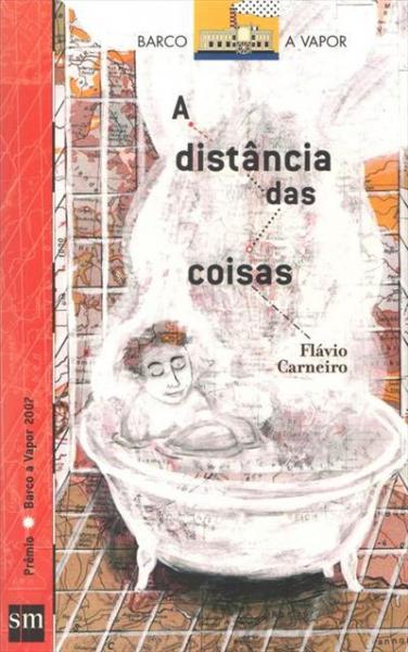 Capa do material com o título A distância das coisas do Autor Carneiro, Flávio