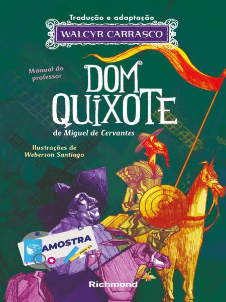 Capa do material com o título Dom Quixote do Autor Cervantes, Miguel de