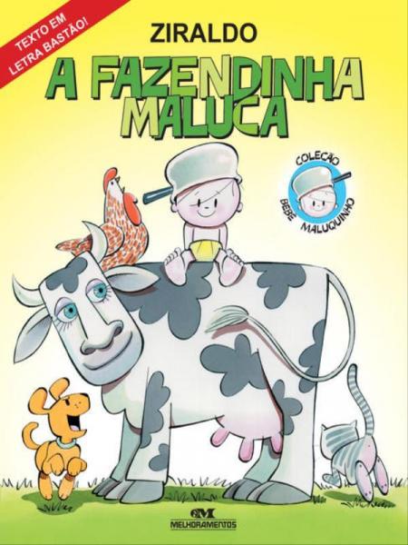 Capa do material com o título A fazendinha maluca do Autor Pinto, Ziraldo Alves