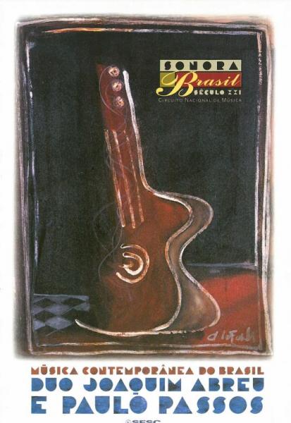 Capa do material com o título Música contemporânea do Brasil do Autor Sesc. Departamento Nacional