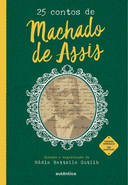Capa do material com o título 25 contos de Machado de Assis do Autor Assis, Machado de
