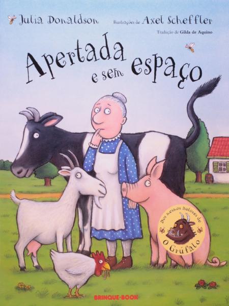 Capa do material com o título Apertada e sem espaço do Autor Donaldson, Julia