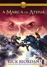 Capa do material com o título A marca de Atena do Autor Riordan, Rick