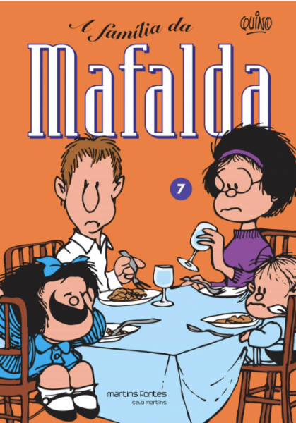 Capa do material com o título A família da Mafalda do Autor Quino