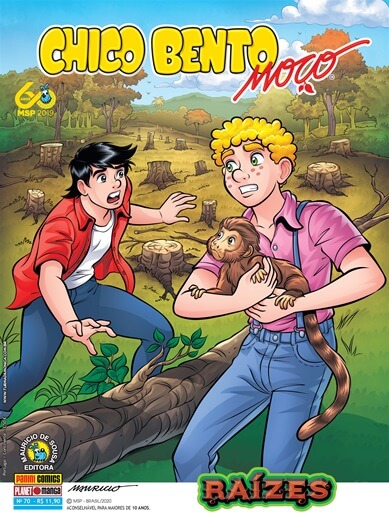 Capa do material com o título Chico Bento Moço do Autor Souza, Mauricio de