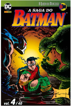 Capa do material com o título A saga do Batman - A queda do morcego do Autor 