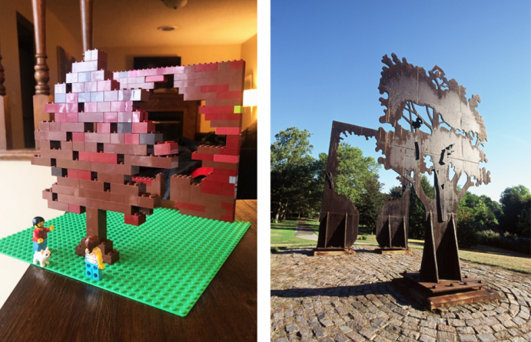 Lego monument tree