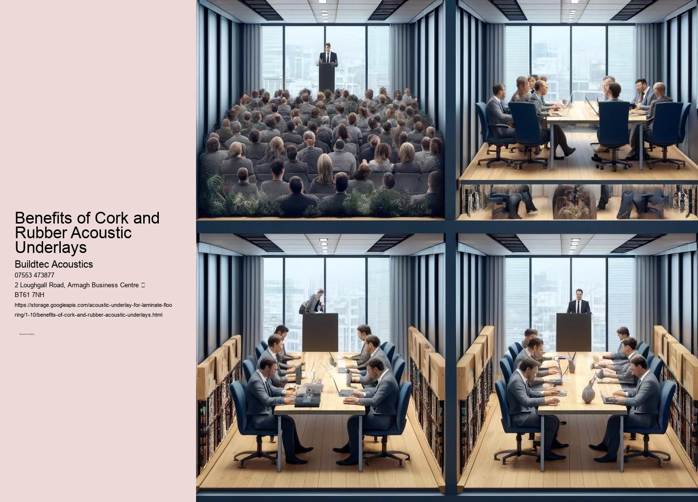 Preventing Sound Transmission with Acoustic Underlays