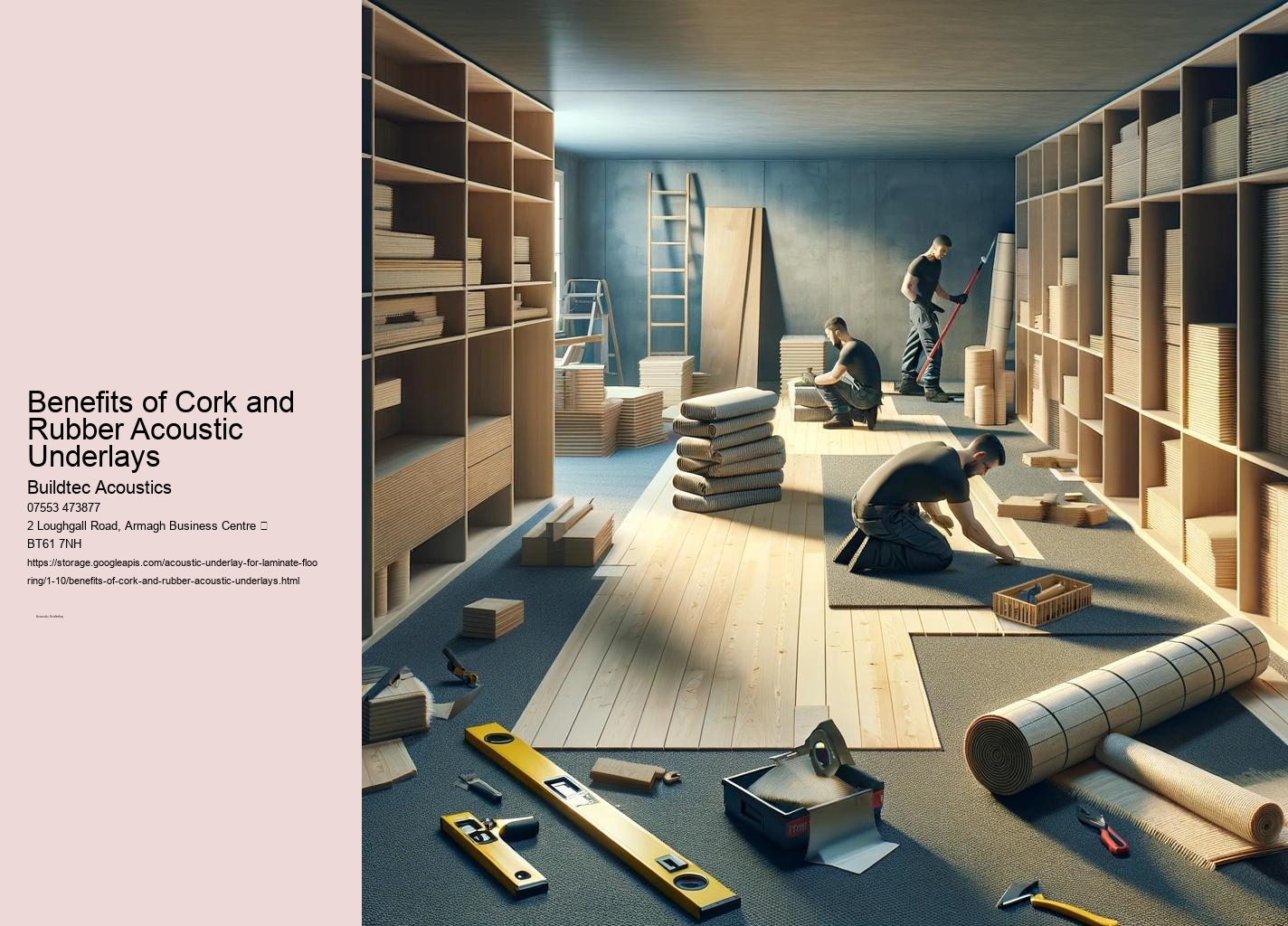 Enhancing Comfort with Acoustic Underlays