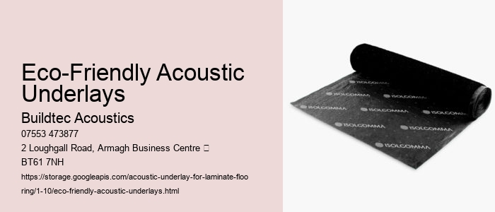 Compatibility of Acoustic Underlays with Different Floor Types