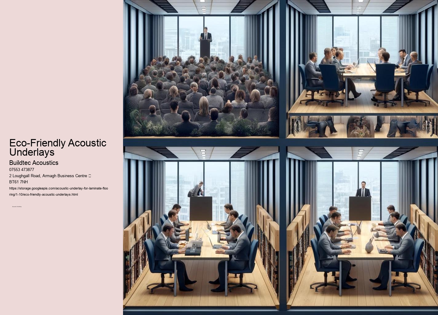 Improving Indoor Environment Quality with Acoustic Underlays