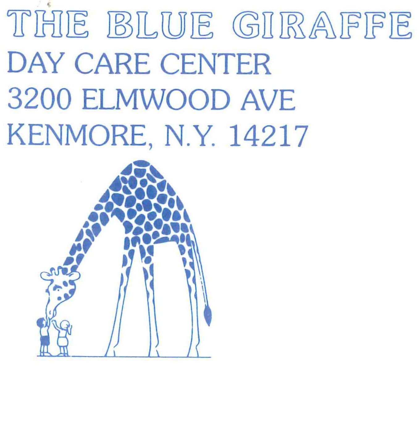 Blue Giraffe Daycare