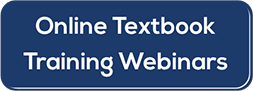 Online Textbook Training Webinars