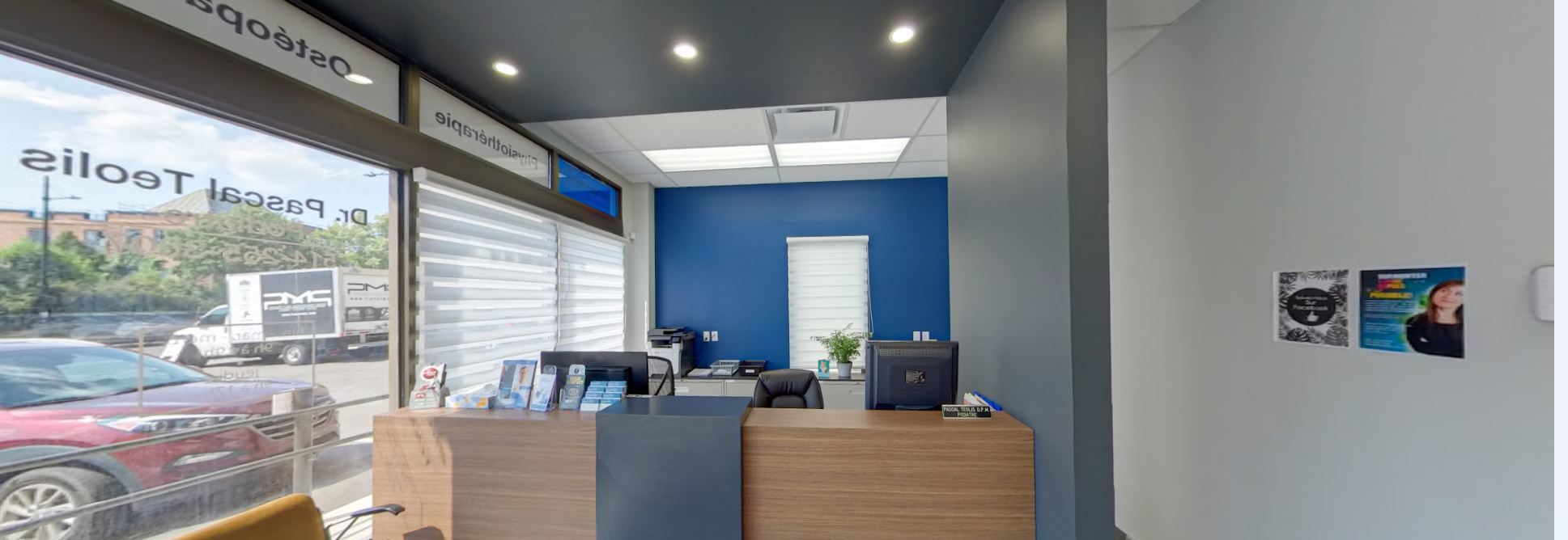 Picture of the Mercier-Hochelaga Action Sport Physiotherapy Clinic. You can book online or call us at 514 375-2690. We offer physiotherapy, kinesiology, osteopathy and many more professional services.