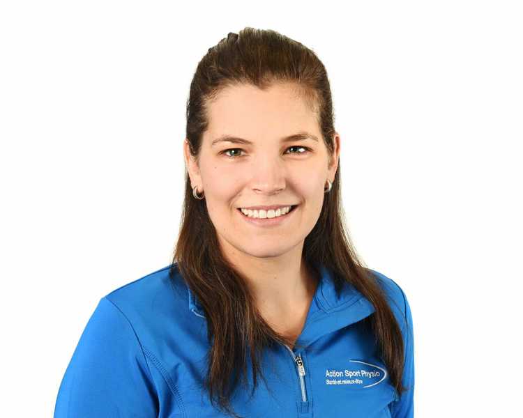 Picture of Marie-Ève Teasdale Osteopath at the Action Sports Physio Saint-Hyacinthe clinic