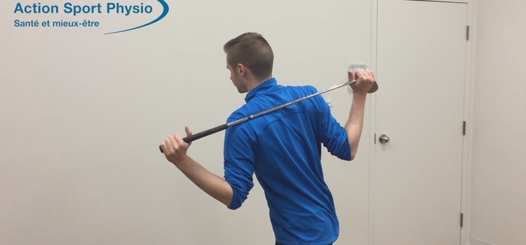 Photo de Vidéo: L'échauffement au golf