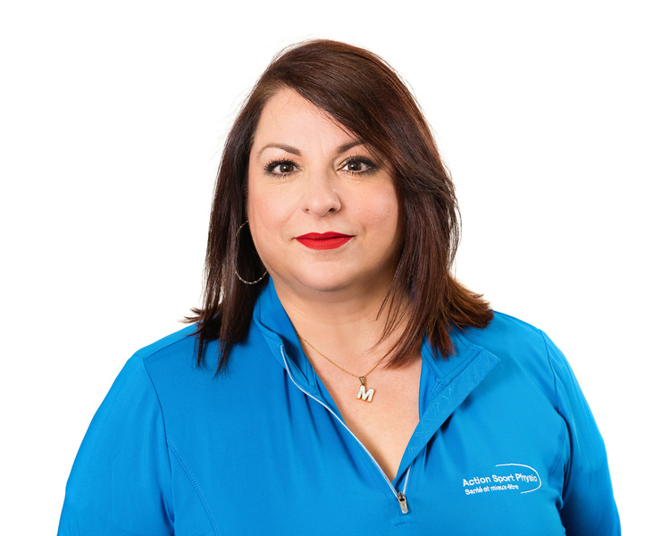 Photo de Maria Sangineto  à la clinique Action Sports Physio Saint-Léonard