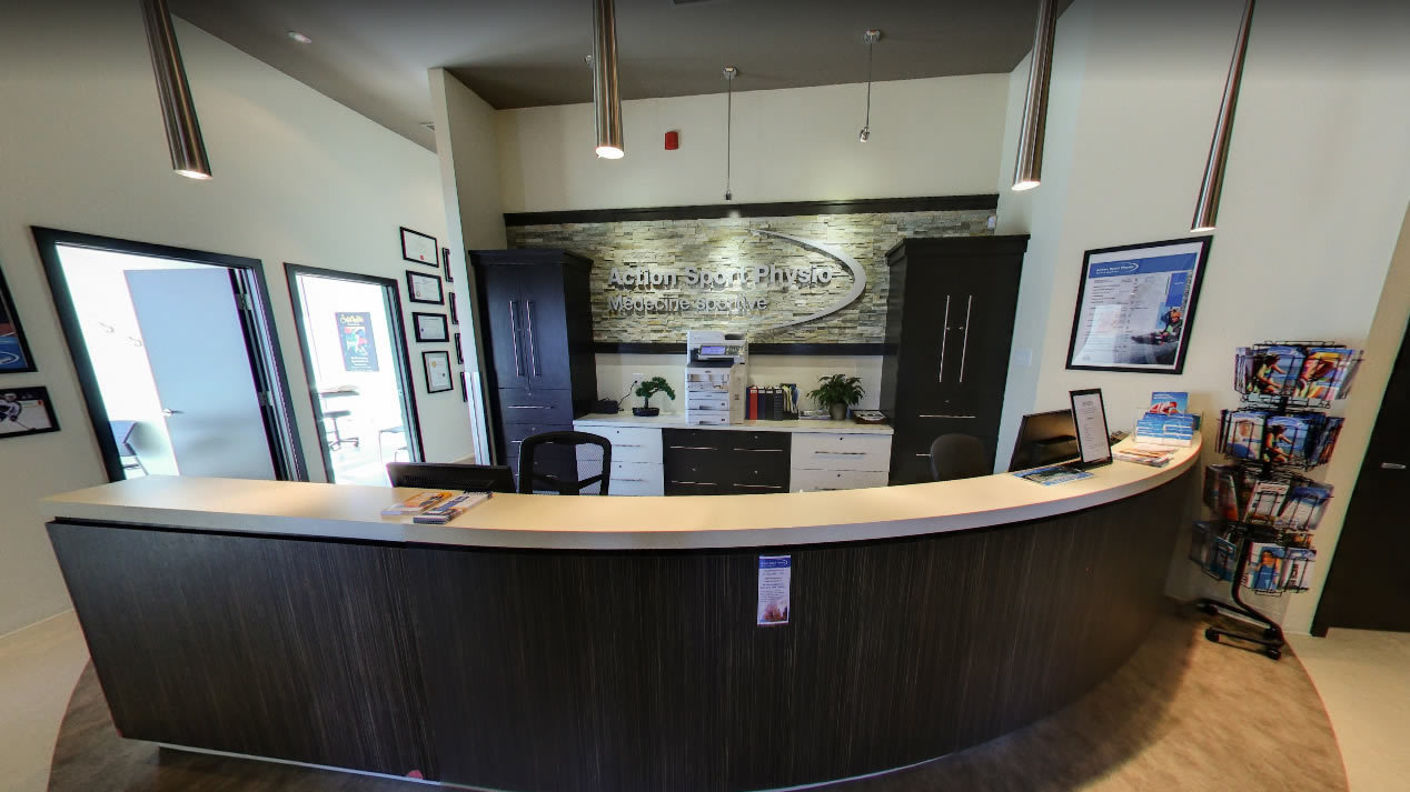 Photo of Repentigny physiotherapy clinic inviting to take a virtual visit of the clinic