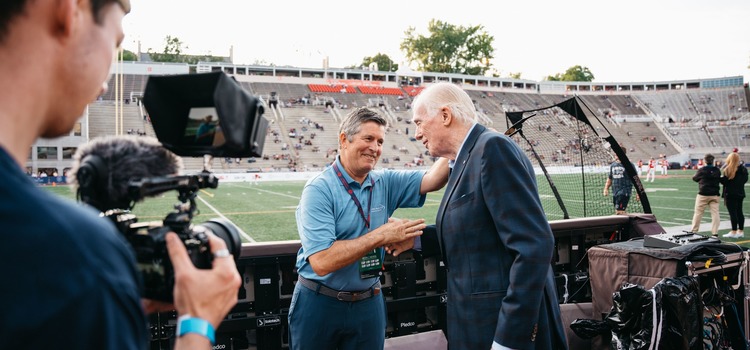 Photo of the Action Sport Physio participation in the Alouettes 2023 - Tribute to Dr. Eric Lenczner event