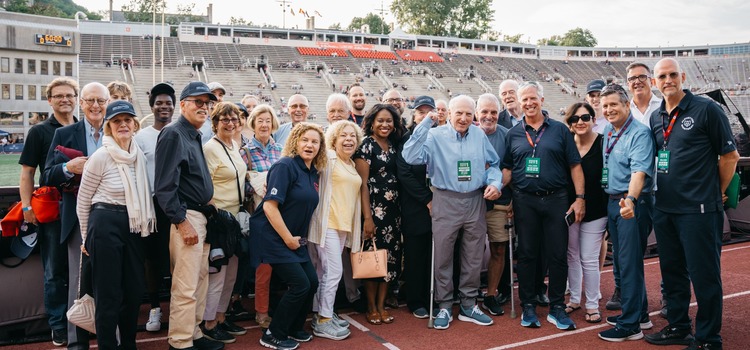 Photo of the Action Sport Physio participation in the Alouettes 2023 - Tribute to Dr. Eric Lenczner event