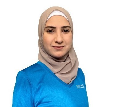 Picture of Rim Ossman physiotherapist at the Action Sport Physio Bois-Franc clinic