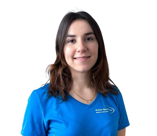 Picture of Vanessa Iacampo athletic therapist at the Action Sport Physio Verdun clinic