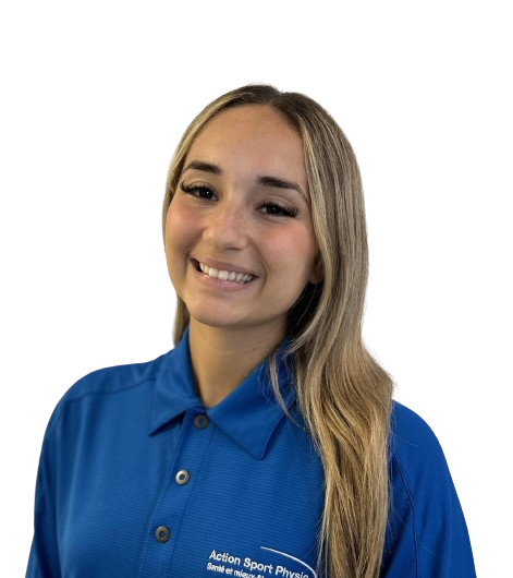Photo de Vasiliki Dimopoulos Technologue en physiothérapie à la clinique Action Sport Physio Laval Ouest