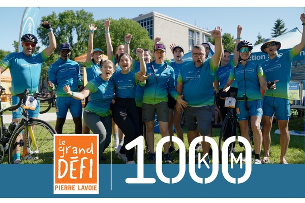 Visual of 1000km Grand Défi Pierre Lavoie 2025
